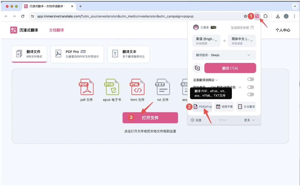 沉浸式翻译