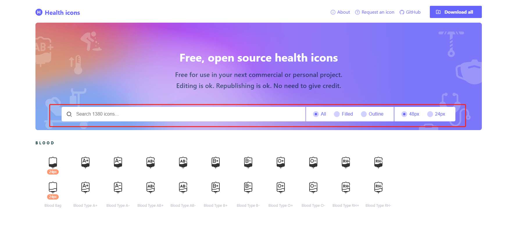 Health iCons