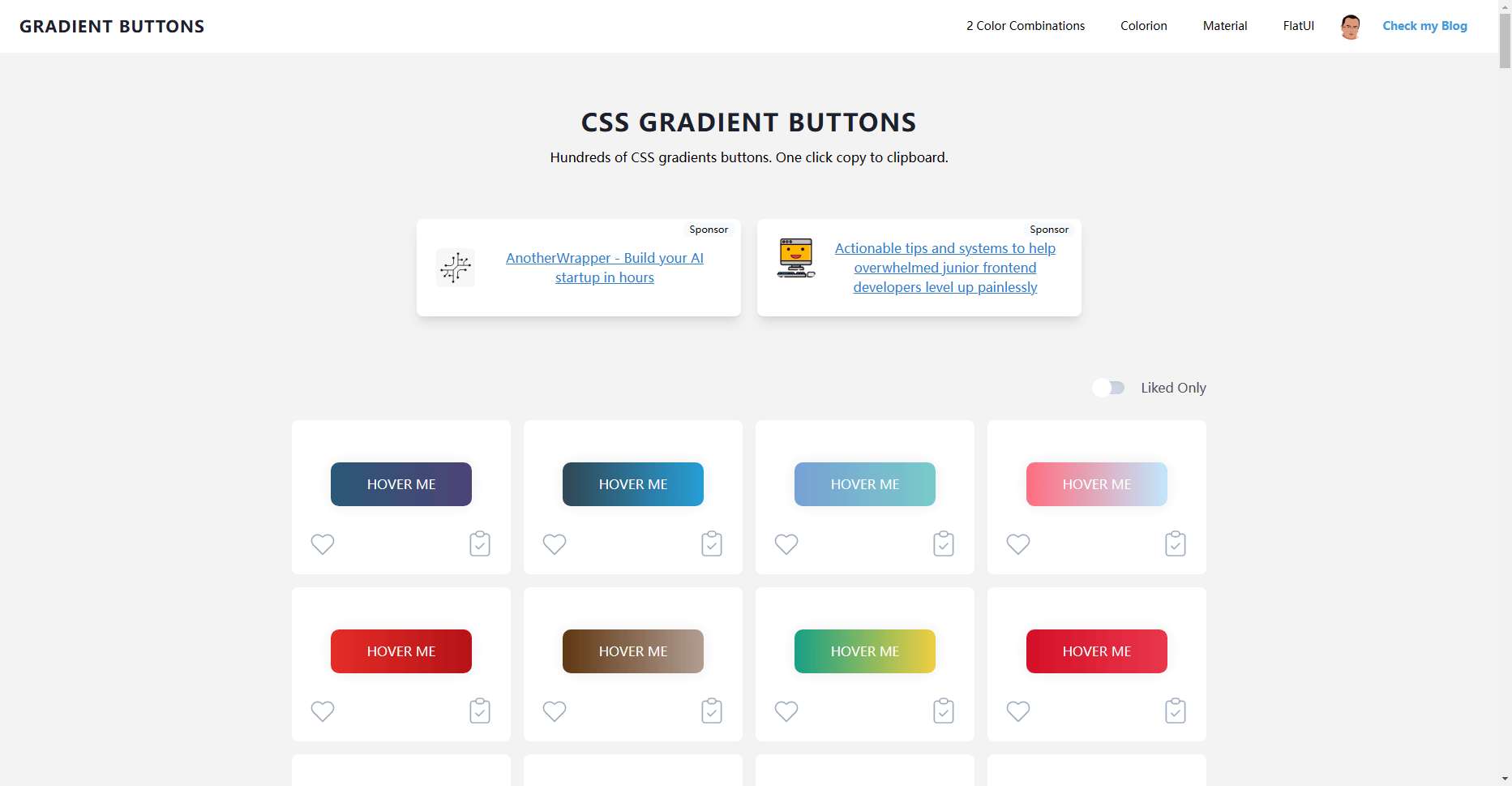 Gradient Buttons