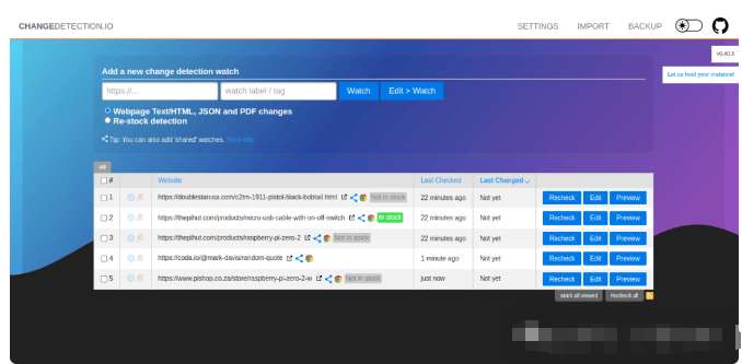 changedetection.io