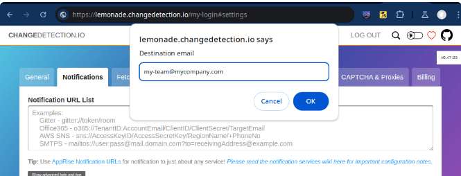changedetection.io