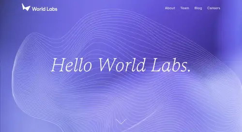 World Labs产品技术特点.webp