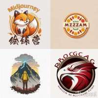 Midjourney绘制专属LOGO！