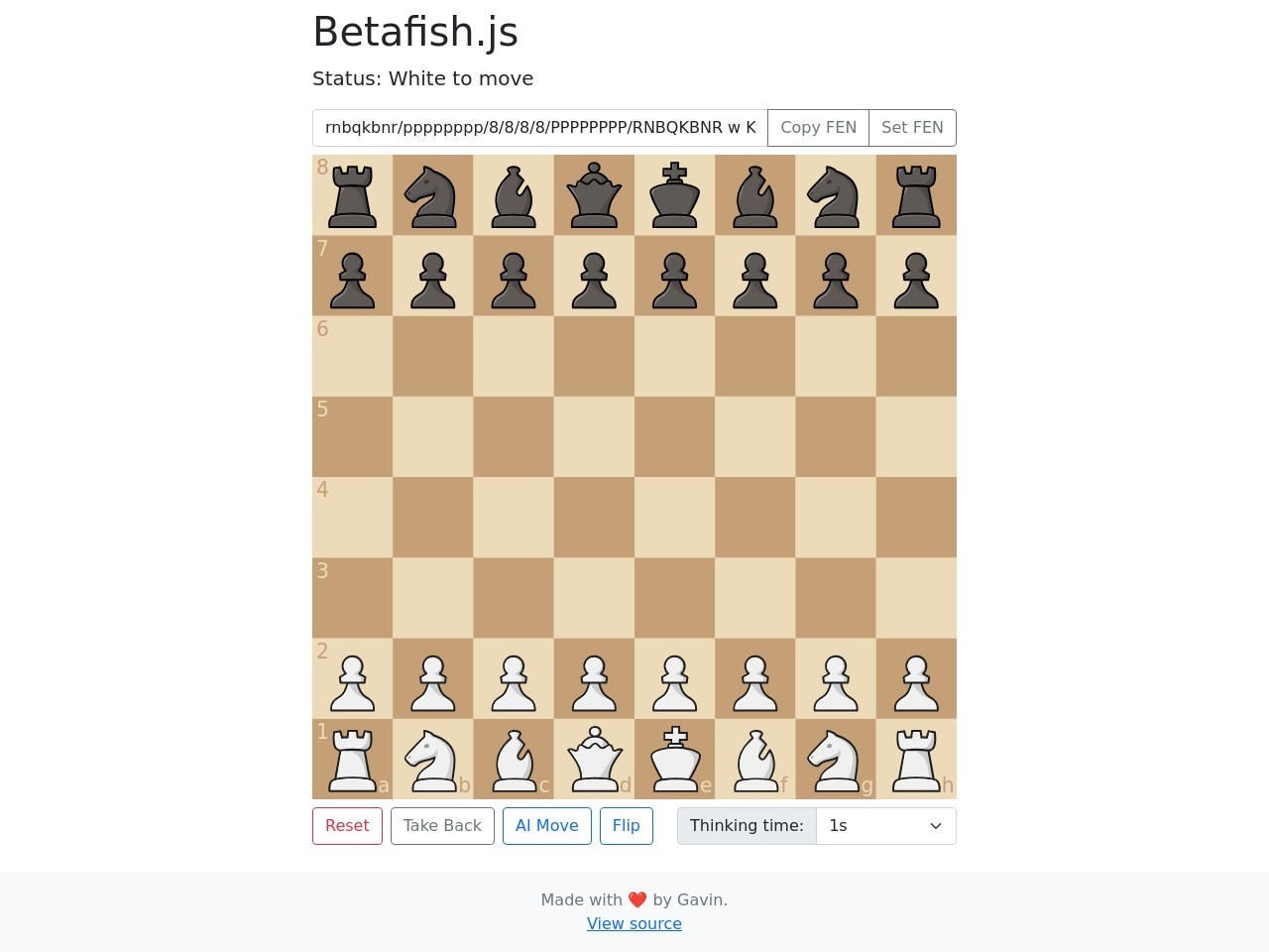 Chess AI