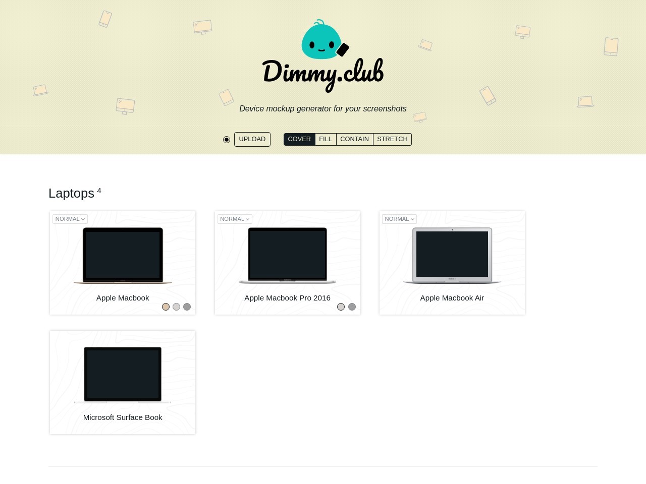 Dimmy.club 样机模型生成器