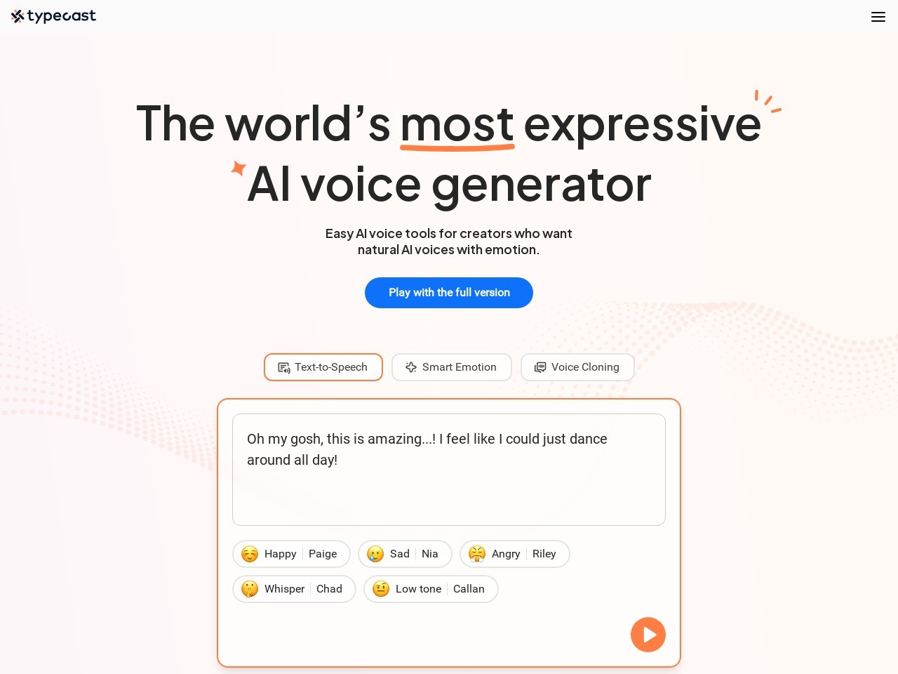 Typecast AI