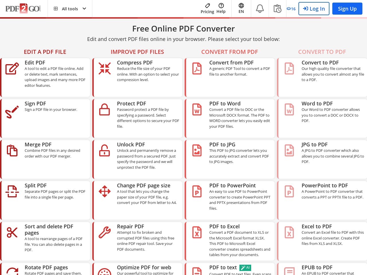 PDF2Go